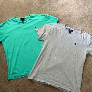 SET OF TWO Ralph Lauren Polo Shirts